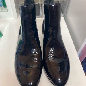 Vince patent leather boots 8.5 M